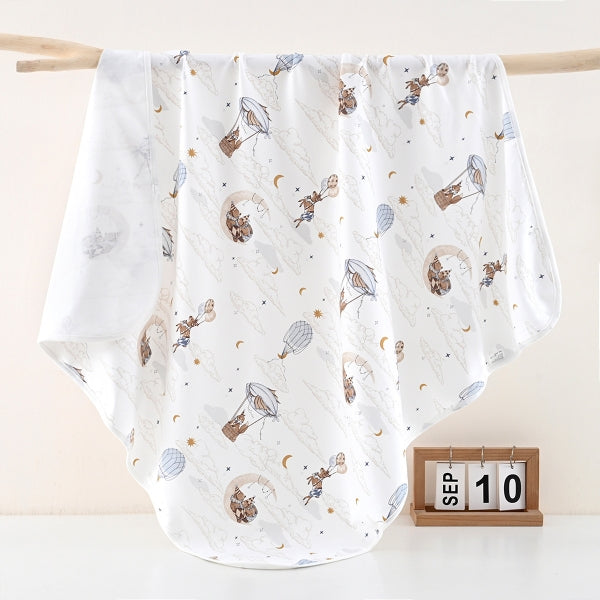Newborn Baby Crib Wrap Organic Cotton Swaddle Blanket-99