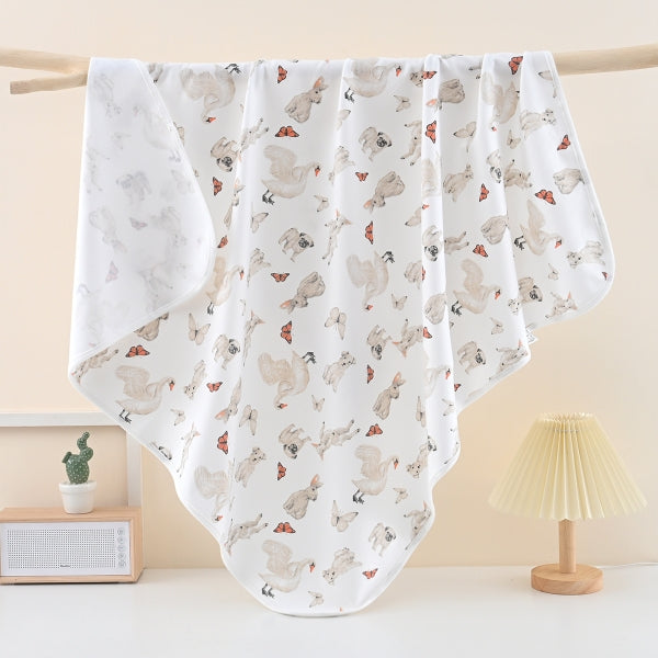 Newborn Baby Crib Wrap Organic Cotton Swaddle Blanket-99