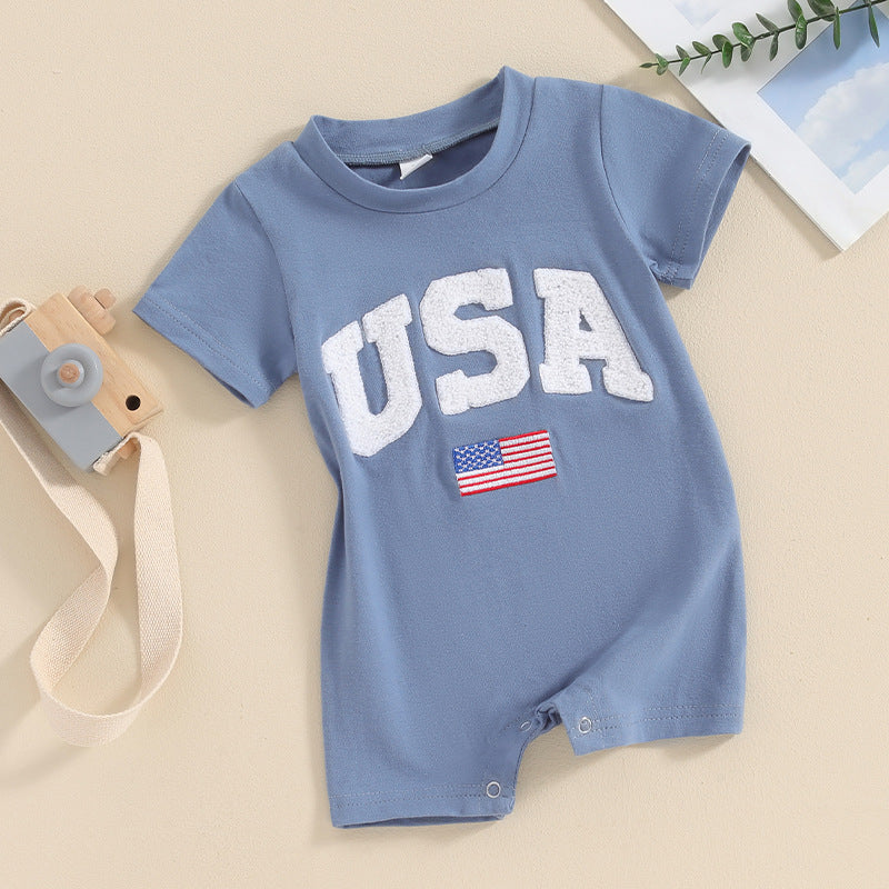 Baby Rompers Independence Day USA-451