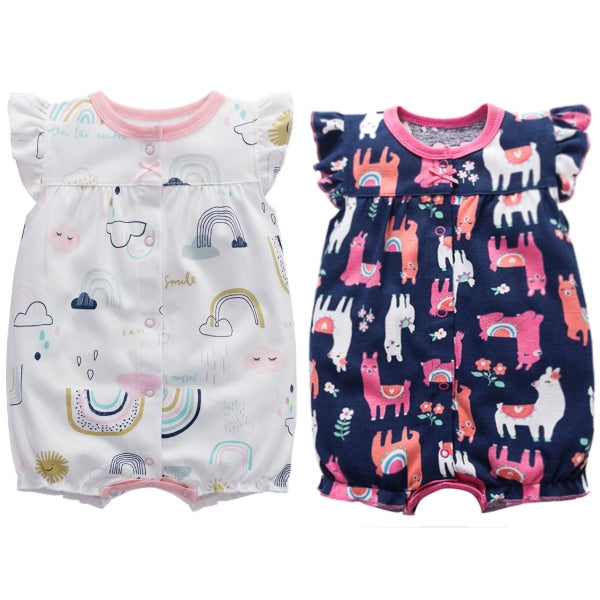 Newborn Baby Summer Onesie Set-379