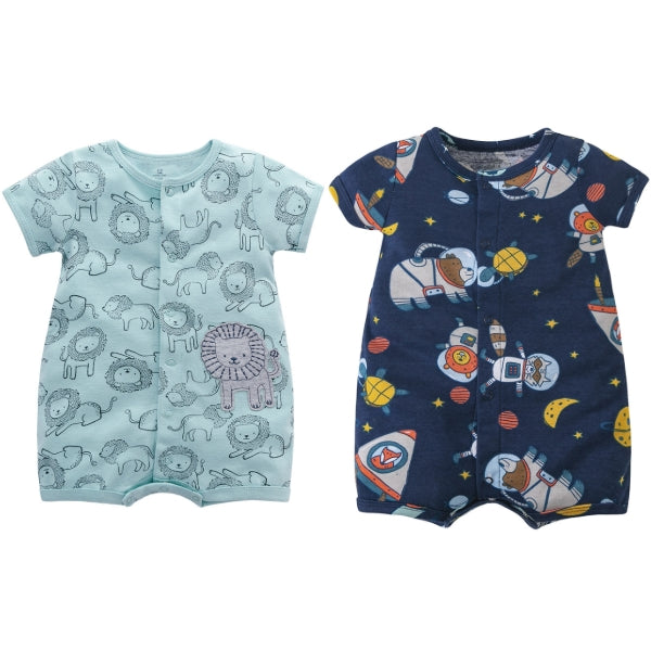 Newborn Baby Summer Onesie Set-379