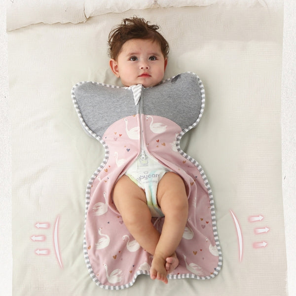 Newborn Baby Sleeping Bags Startle Swaddles Wrap 0.3TOG 2 Packs-32