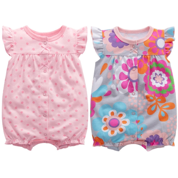 Newborn Baby Summer Onesie Set-379