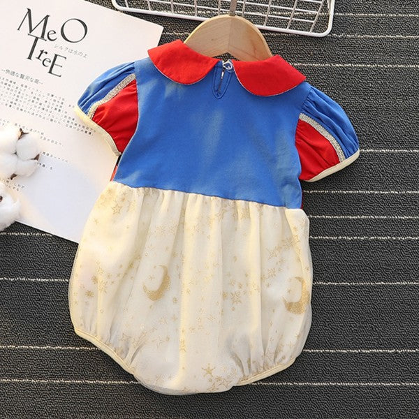 Snow White Baby Girl Princess Onesie Dress Costume-172