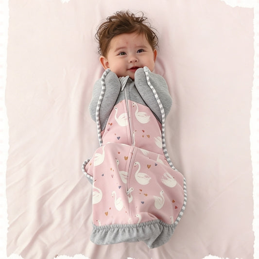 Newborn Baby Sleeping Bags Startle Swaddles Wrap 0.3TOG 2 Packs-32