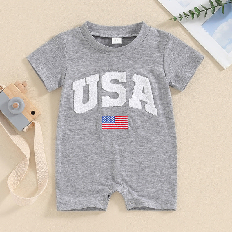 Baby Rompers Independence Day USA-451