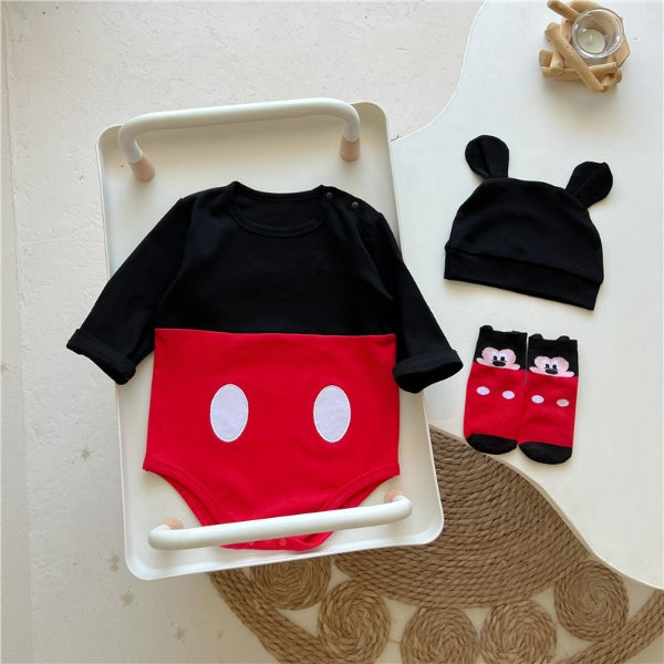 Winnie & Mickey Baby Romper Set-114