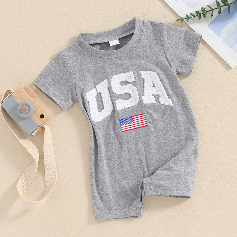 Baby Rompers Independence Day USA-451