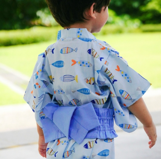 Baby Kimono Summer Onesie 95% Cotton-454