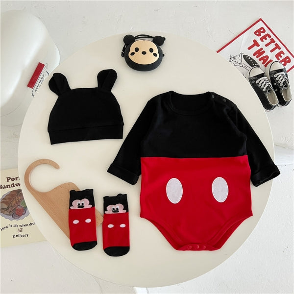 Winnie & Mickey Baby Romper Set-114