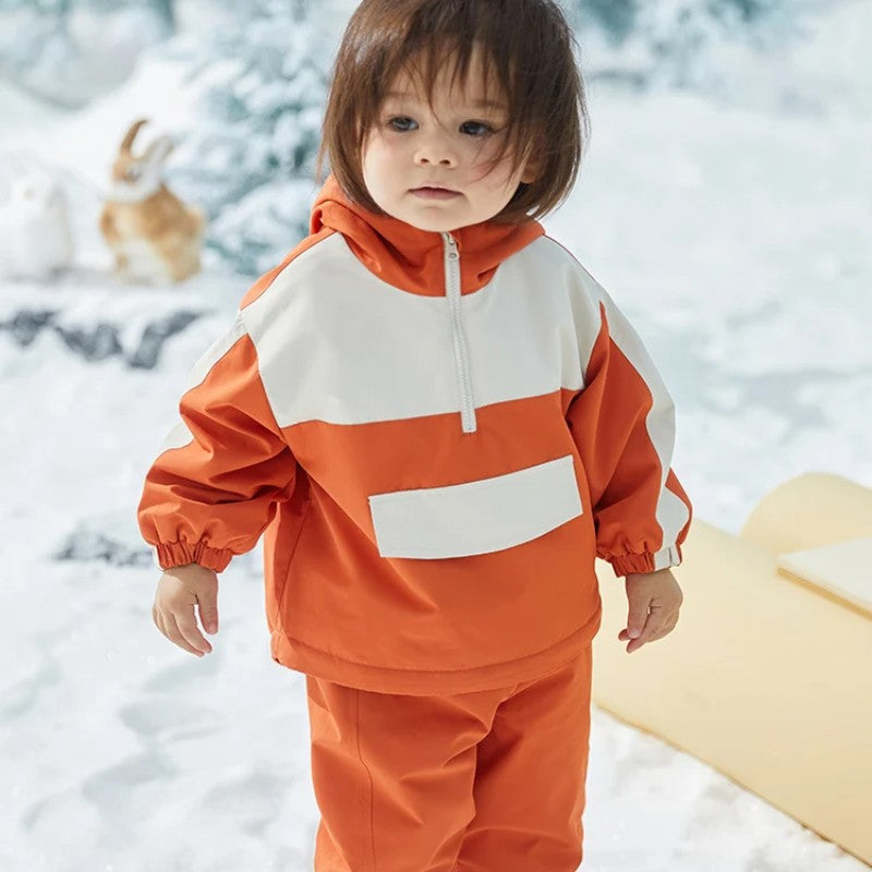 Baby Toddler Jacket Pants Outdoor Suit-142