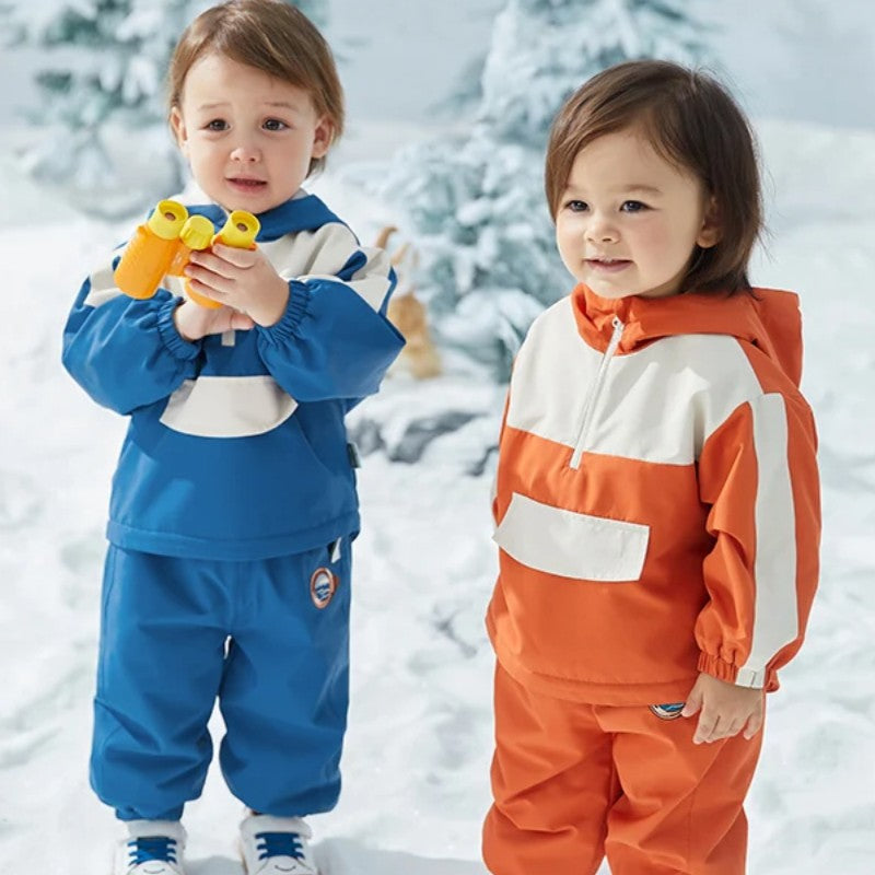 Baby Toddler Jacket Pants Outdoor Suit-142