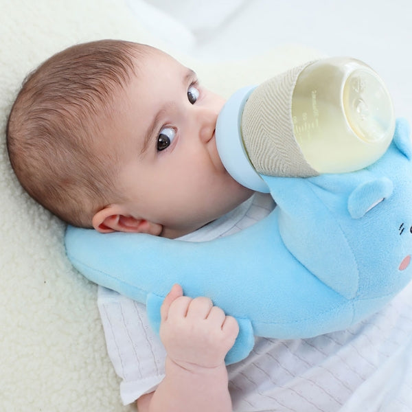 Baby Self Feeding Pillow Hands Free Bottle Holder for Infants 3M+ Feeding Support Cushion -278
