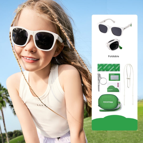 3-Stage Pediatric Polarized Kids Sunglasses – Ophthalmologist Approved - 53