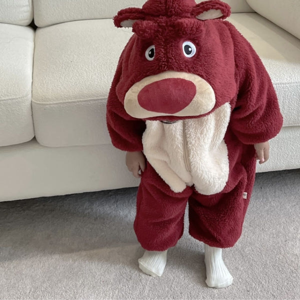 Baby Toddler Lots-o'-Huggin' Bear Jumpsuit Costume Winter Outfit-279