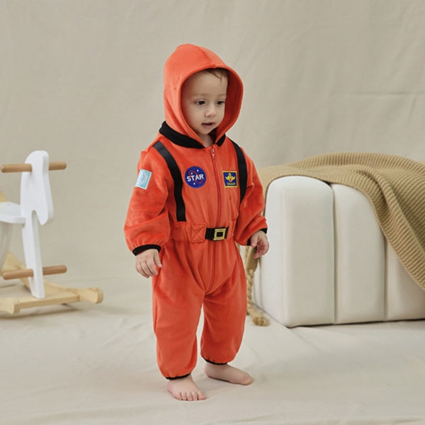 Baby Astronaut Space Suit Flannel Onesie Costume with Hood – 147