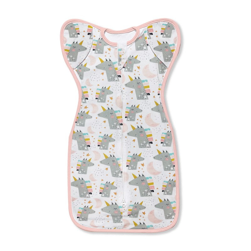Newborn Baby Sleeping Bag Arms-up Swaddle Startle Sack 0.3TOG-S35