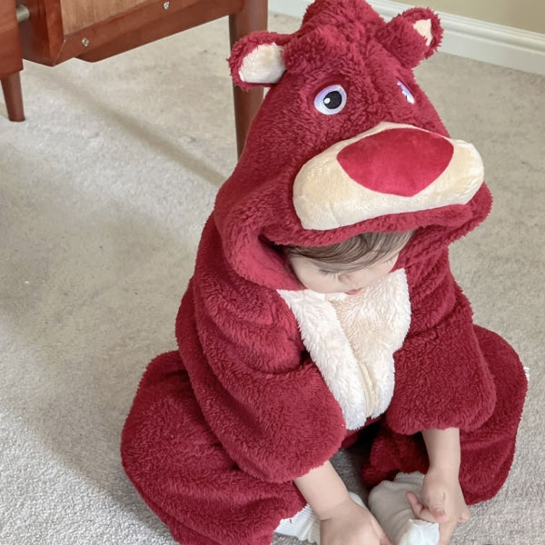 Baby Toddler Lots-o'-Huggin' Bear Jumpsuit Costume Winter Outfit-279