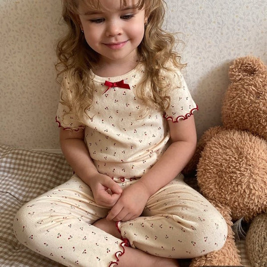 Baby Girls Cotton Pajama Sets-105