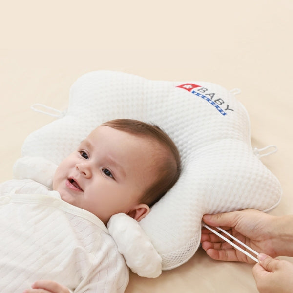 Baby Head Shaping Pillow Set | Starfish Flat Head Pillow + Bolster Body Pillow