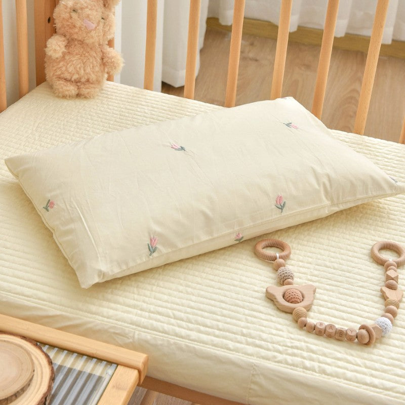 Toddler Pillow with Envelope Pillowcase Cotton 11*20"-14