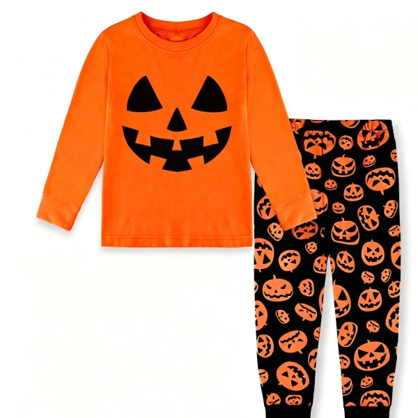 Kids Undershirts Underpants Sets Halloween Pajamas -266