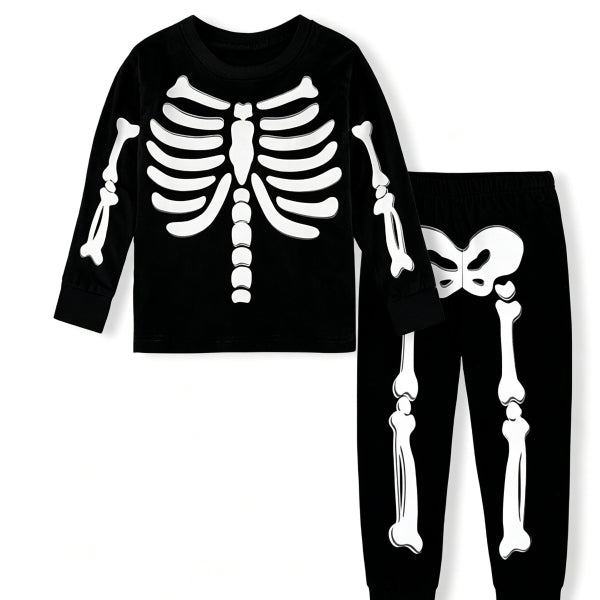 Kids Undershirts Underpants Sets Halloween Pajamas -266