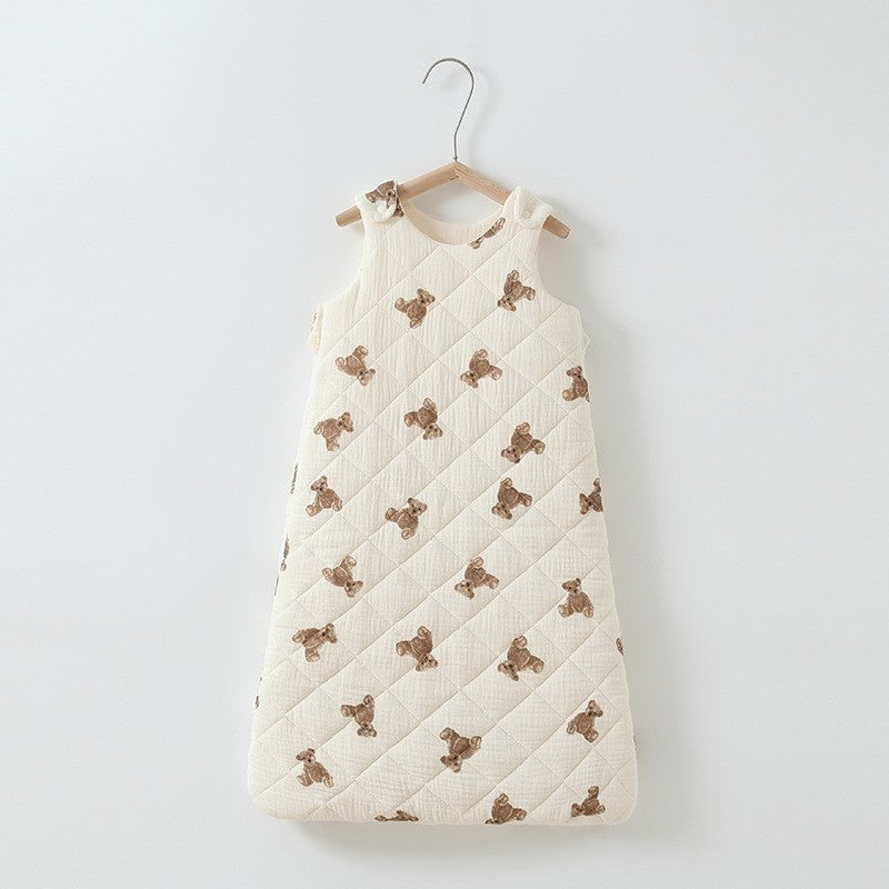 Newborn Baby Vest Sleeping Bag Cotton Gauze 2.5 TOG-7