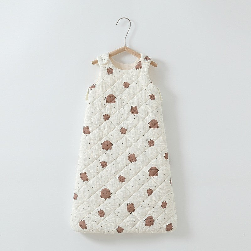 Newborn Baby Vest Sleeping Bag Cotton Gauze 2.5 TOG-7