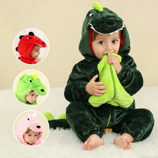 Dinosaur Flannel Onesie Baby Costume-282