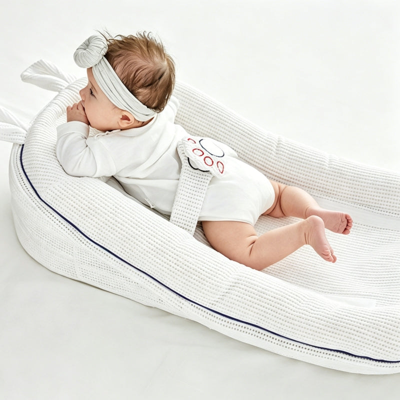 Baby Wedge Pillow Anti-Reflux 3-Angle Adjustable | Newborn Bassinet Lounger-370