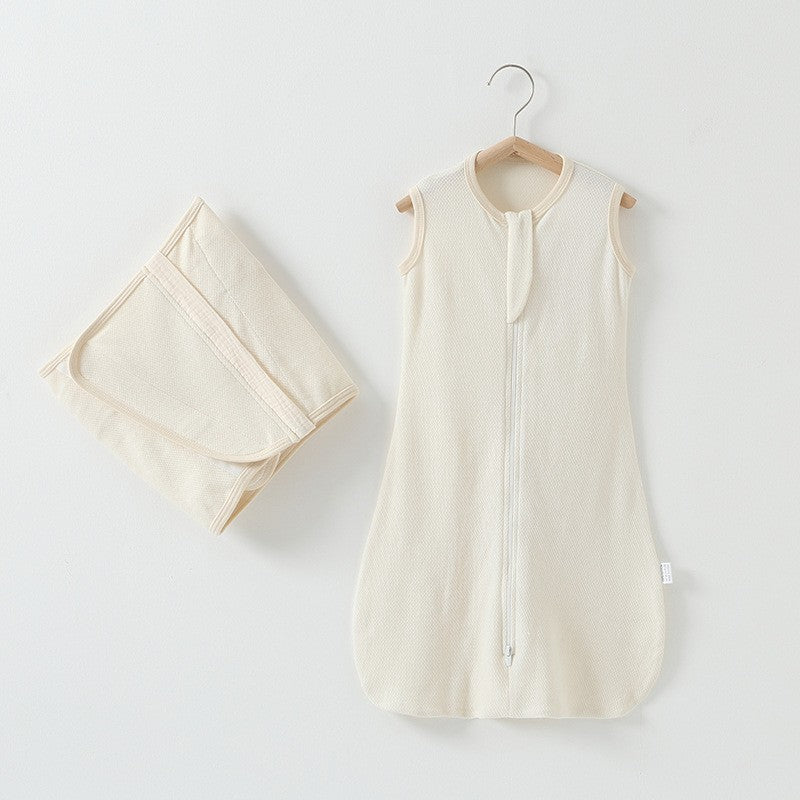 Newborn Infant Startle Sleeping Bag Vest with Strap Organic Cotton 0.2 TOG-89
