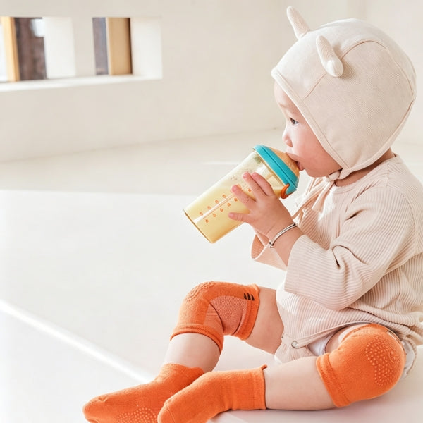 Baby Crawling Knee Pads & Non-Slip Socks Set| 0–3 Years