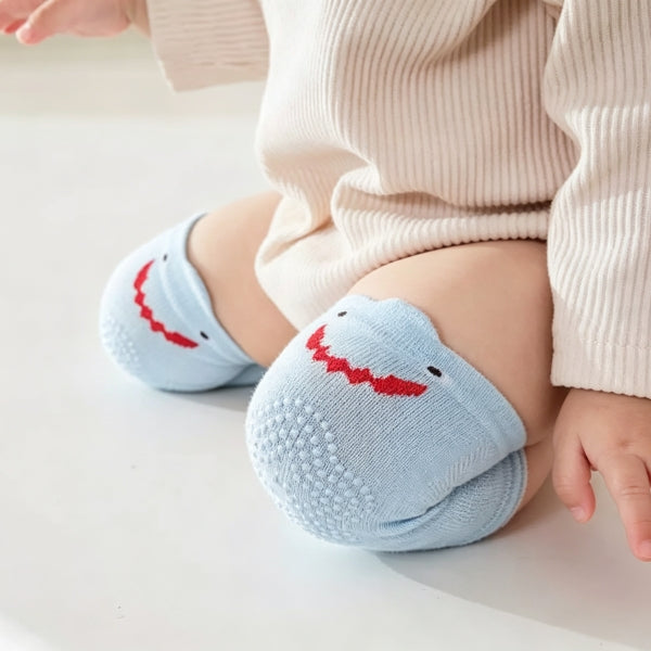 Baby Crawling Knee Pads & Non-Slip Socks Set| 0–3 Years