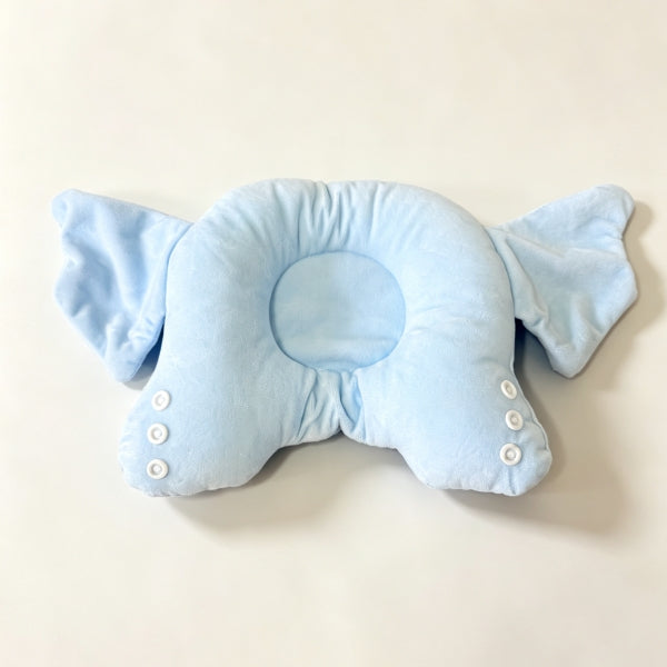 2-in-1 Baby Head Pillow & Bottle-Feeding Pillow Set
