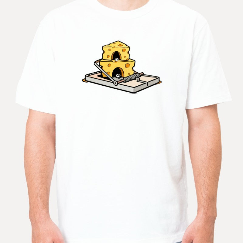 Cartoon Cheese T-shirt -166