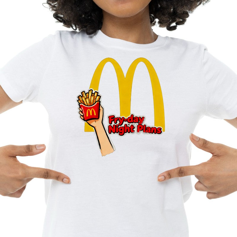 "Fry-day Night Plans" T-shirt - 195