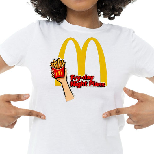 "Fry-day Night Plans" T-shirt - 195