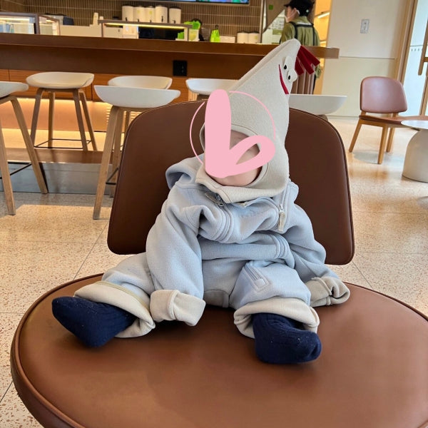 Baby Premium Fleece Suit Romper-565