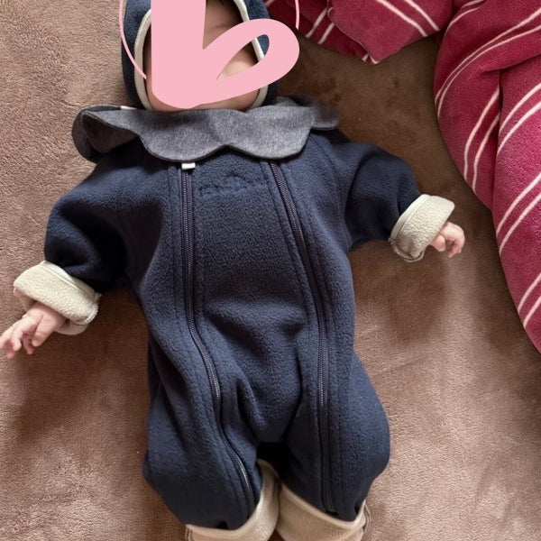 Baby Premium Fleece Suit Romper-565