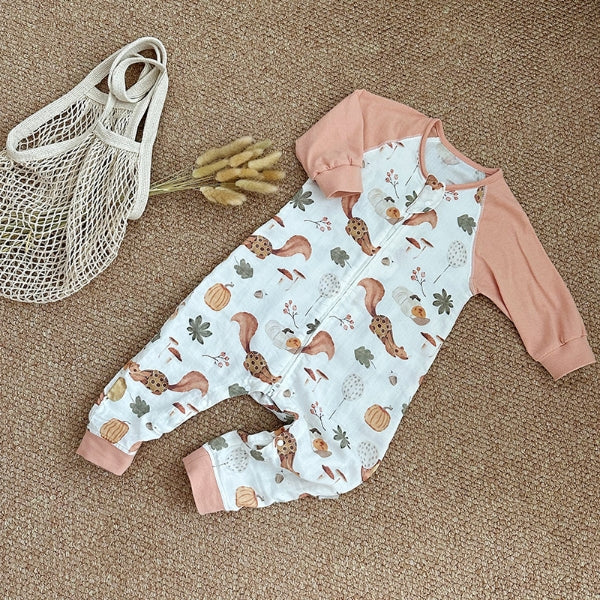 Children Gauze Cotton Sleeping Bag 0.3TOG-30