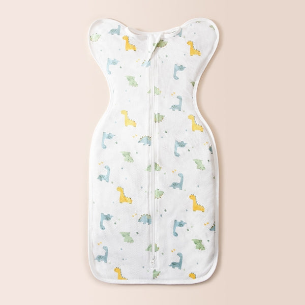 3-Piece Newborn Baby Sleeping Bag Arms-up Swaddle Startle Sack 0.2TOG-35