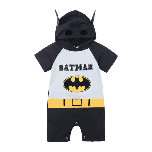 Baby Cartoon Hero Hooded Romper Costume-73