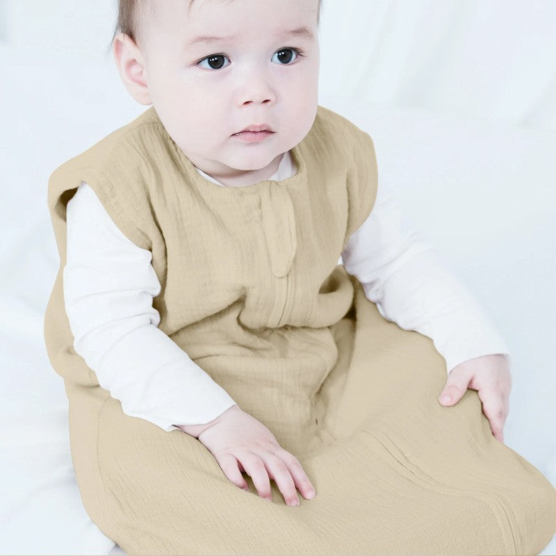summer sleep sacks for infants Baby Gauze Vest Sleeping Bag