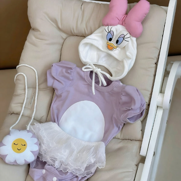 Daisy Duck Baby Girl Onesie Costume-264