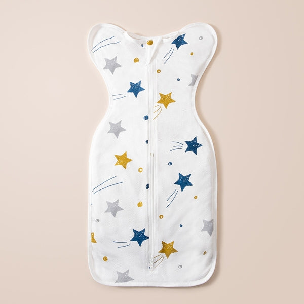 3-Piece Newborn Baby Sleeping Bag Arms-up Swaddle Startle Sack 0.2TOG-35