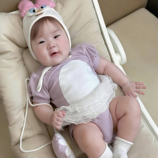 Daisy Duck Baby Girl Onesie Costume-264