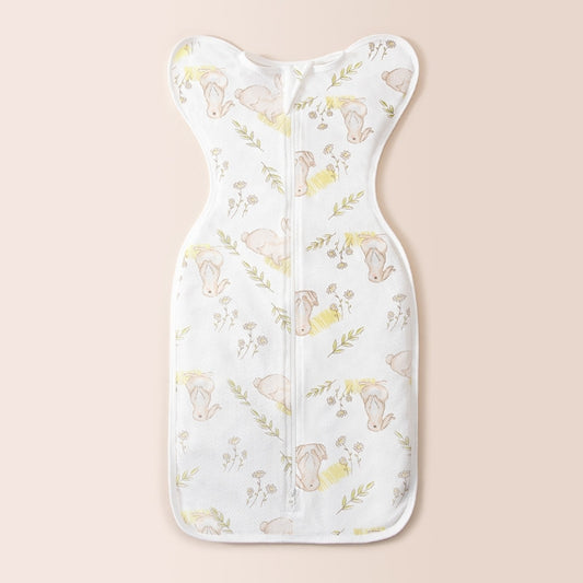 3-Piece Newborn Baby Sleeping Bag Arms-up Swaddle Startle Sack 0.2TOG-35