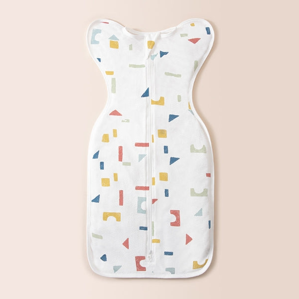 3-Piece Newborn Baby Sleeping Bag Arms-up Swaddle Startle Sack 0.2TOG-35