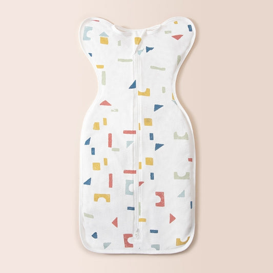 3-Piece Newborn Baby Sleeping Bag Arms-up Swaddle Startle Sack 0.2TOG-35